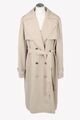 Michael Kors Damen Jacke Gr. 40 (L) Beige NEU Jacke Trenchcoat  Mantel