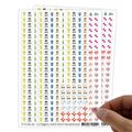 560 Kalender Sticker Mülltonnen Aufkleber Kalendersticker Mülltrennung organizer