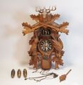 Original alte Alfons Herr Schwarzwald Black Forest Kuckucksuhr Cuckoo Clock 6/75