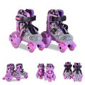 B-Ware Byox Rollschuhe Beetle violett Größe XS 26-29, PU-Rollen, ABEC-5 Lager, 