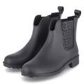 Rieker Wetterstiefel Regenboots Gummistiefeletten Chelsea Boots Schwarz Damen