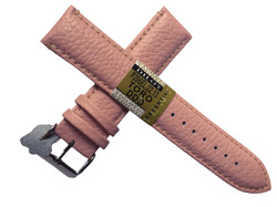 22 mm Extra-lang LEDER-UHRENARMBAND bunte modische Farben Diloy TORO Spanien