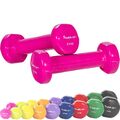 MOVIT Kurzhantel Set Vinylhanteln Hantel Set Gymnastik Aerobic Fitness 2er Set