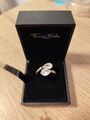 Thomas Sabo Silberring 925 Ring Gr 14/54 Simulierter Diamant 