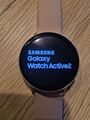 Samsung Galaxy Watch Active2 44 mm Aluminium pink gold mit Ladegerät