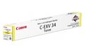 Original Canon Toner C-EXV 34 gelb für iR Advance C 2025 2030 2220 B-Ware