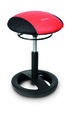 Bürohocker Fitnesshocker Arbeitshocker Topstar Sitness RS Bob schwarz rot