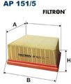 FILTRON AP151/5 Luftfilter Luftfiltereinsatz für Ford für Mazda 