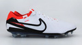 Nike Tiempo Legend 10 Elite FG Firm Ground White Black Bright Crimson DV4328-100