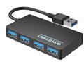 USB HUB 4  Port 3.0 USB 3.0 Verteiler Adapter Super Speed 4 Port für Laptop PC