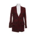 Zara Basic, Blazer, Größe: S, Rot/Schwarz, Acryl/Polyester/Wolle, Damen #xBE