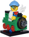 Lego Minifigure Série 25 - Garçon Train / Train Kid (col25-10)