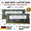 8 GB (2x 4 GB) Laptop RAM DDR3 1600 HP Compaq ENVY TouchSmart 15-j023tx Speicher