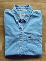 Hollister Bluse gestreift blau weiß Gr.: S