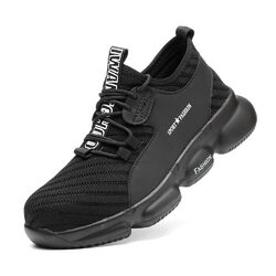 SUADEEX Arbeitsschuhe Leicht Stahlkappe Sicherheitsschuhe Sport Sneaker Herren