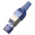 CAT7 Netzwerkstecker RJ45 Netzwerk Stecker werkzeuglos Verlegekabel AWG24-26 LAN