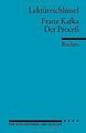 Franz Kafka: Der Proceß. Lektüreschlüssel von Grosse, Wi... | Buch | Zustand gut