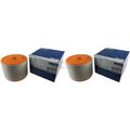 2x MAHLE / KNECHT Luftfilter LX 2607/2 Air Filter