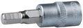 KS TOOLS 3/8" Bit-Stecknuss für Innensechskant-Schrauben am Bremssattel, 7mm (91