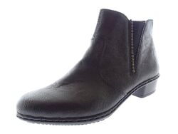 Rieker Damen Schuhe Chelsea Boot Stiefeletten Schwarz Gr 38