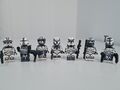 Custom Minifigures Star Wars Wolf Pack Slone Troopers