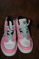 Nike Ruckus 2 High LR Skaterschuh Maedchen  Gr 35  Farbe pink/weiss/hell gruen/s