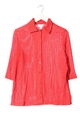 PETER HAHN Hemd-Bluse Damen Gr. DE 38 rot Casual-Look