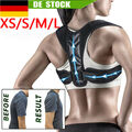 Haltungskorrektur Rückenbandage Schultergurt Rückengürtel Geradehalter Zurück DE