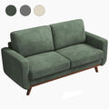 2 Sitzer Sofa Couch mit Kissen Und Armlehnen Modern Loungesofa Loveseat 178cm