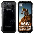 DOOGEE V30T Outdoor Smartphone Ohne Vertrag 20GB+256GB Dual SIM 5G IP68 Handy