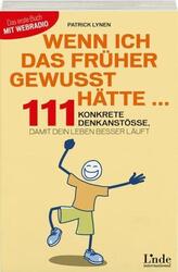 Wenn ich das früher gewusst hätte ... | Patrick Lynen | Taschenbuch | 230 S.