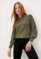 s.Oliver Damen Pullover Strickpullover modern Pulli grün olive khaki 36 - 48