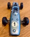 Schuco 1072 BMW Formel 2 Blau Grau,  Original Bespielt Vintage 1971