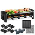 Raclette Grill 8 Personen Grillplatte Party Grill Tischgrill Elektrogrill 1300 W