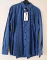 TOM TAILOR Original Herren Hemd Langarm Blau gestreift GR. XXL Regular Top!