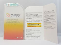 Microsoft Office 2010 Home and Business - PKC - Deutsch - mit Word,Excel,Outlook