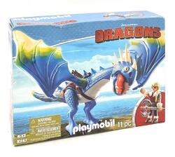 PLAYMOBIL 9247 DreamWorks Dragons Astrid und Sturmpfeil KARTON BESCHÄDIGT 