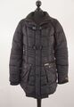 Khujo Damen Winterjacke Jacke Aque 2XL schwarz uni halblang gefüttert A1317