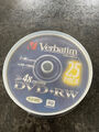 1 x 25er Spindel VERBATIM DVD+RW 4,7 GB 120 min 1-4x (43489) NEU - versiegelt