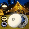 Multifunktion LED Campinglampe Lichterkette Solarleuchten Atmosphäre Tragbare DE