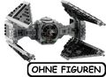 LEGO ® STAR WARS TIE INTERCEPTOR AUS SET 75348 UNGEBAUT+UNBENUTZT NUR RAUMSCHIFF