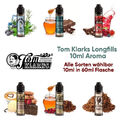 Tom Klarks Longfill 10ml Aroma in 60ml Flasche zum Mischen von eLiquid Liquid