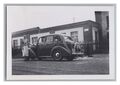 OPEL Super 6 Auto Automobil - Schild Albert Stubert - Altes Foto 1930er