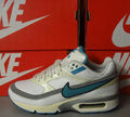 NIKE Air BW Classic 2009 WHITE/MARINA BLUE-METALLIC SILVER EUR 37,5 fast wie NEU