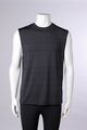 Tom Tailor Alex Tanktop Sport Freizeit Black Atmungsaktiv Jersey Rundhals Pumpen