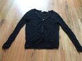 Zara Knit Weste, Bolero, Jäckchen Gr. S (36, 38) schwarz Spitze !!!