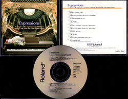 EXPRESSIONS – ROLAND HP 3700 / 2700 – A SAMPLER … – JAPAN-CD / KAORI KIMURA ua.