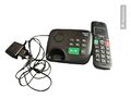 Gigaset E290A schwarz schnurlos DECT Telefon Anrufbeantworter,Kein Batteriedecke