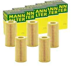 5x MANN-FILTER HU 719/8 x ÖLFILTER MIT DICHTUNG FILTEREINSATZ 5-STÜCK!