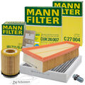 MANN-FILTER INSPEKTIONSPAKET FILTERSATZ FÜR MERCEDES A-KLASSE B-KLASSE W176 W246